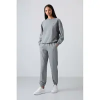 Tommy Life Oversized sweatshirt en set met elastische boordbroek