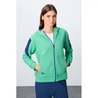 Tommy Life Oversized Hooded Rits Sweatshirt en Broek Set