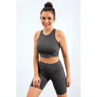 Tommy Life Mouwloos Slim-fit Actief Set Met Fietshorts