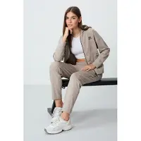Tommy Life Dames Hoodie Met Rits En Broek Set