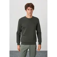 Tommy Life Heren Regular Fit Crew Neck Sweatshirt