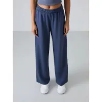 Tommy Life Brede-Pijp Sweatpants met Elastaan