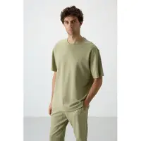 Tommy Life Heren Oversized T-shirt en Broeken Set