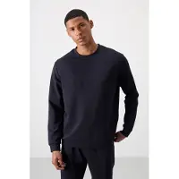Tommy Life Geprinte Fleece Sweatshirt en Broek Set