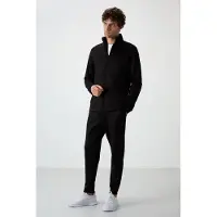 Tommy Life Heren Polyesteren Scuba Activiteiten Set Met Ritskraag