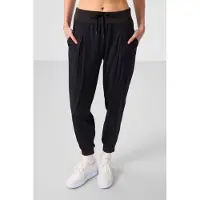 Tommy Life Mid-waist dunne jersey joggingsbroek met zak