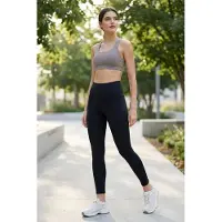 Tommy Life High-Waist Skinny Leggings met Zak