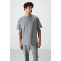 Tommy Life Heren Oversized T-shirt en Broek Set