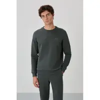 Tommy Life Heren Katoen-Polyester Fleece Sweatshirt en Broek Set