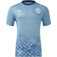 Castore Kinderen/Kids 2023/2024 Aston Villa FC Derde Jersey (Blauwe schaduw/diepe diepten)