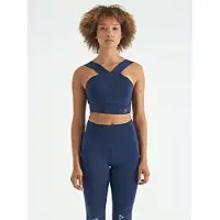 Tommy Life Dames Cropped Mouwloos V-hals Sporttop