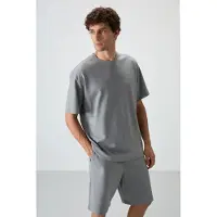 Tommy Life Overmaat T-Shirt en Shorts Set