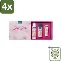 Kneipp - Soft Skin Collection Luxe Geschenkset - Douche foam - Voordeelverpakking - 4 stuks - Verzorging - Huidverzorging