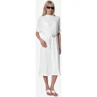 Busem Geverfde Midi-jurk met Riem