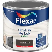 Flexa - Strak In De Lak Buitenlak Hoogglans - 100% Dadel - Mengverf - 500 Ml
