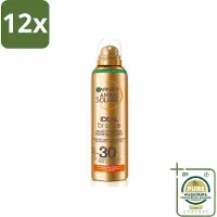Garnier - Ambre Solaire - Beschermende Mist - Ideal Bronze - SPF 30 - 150 ml - Voordeelverpakking - 12 stuks - Spf 30 - Ambre Solaire