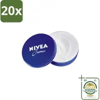 Nivea 20 x - Crèmeblik - Met Natuurlijke Oliën - Verzorgend - 150 ml - Grootverpakking - Crème - Huidverzorging - Droge Huid - Normale Huid - Gezicht Verzorging