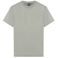 Rellix oversized T-shirt met borduursels - grijsgroen Jongens Katoen Ronde hals - maat 188