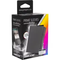 GameGenic Prime Sleeves 66x91mm Zwart (100 stuks) - Boxed