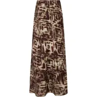 Tramontana Skirt print browns