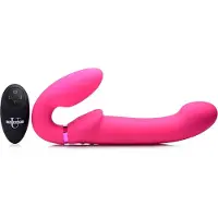 Strap U Voorbinddildo XR Roze