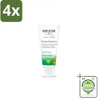 Weleda - Planten tandpasta - 75 ml - Voordeelverpakking - 4 stuks - Tandpasta - Natuurlijke tandpasta