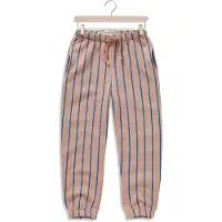 Sproet & Sprout Jongens Broeken Sweatpants Small Stripe - Beige - Maat 152