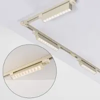 LumenXL 1-fase railsysteem van 3 meter met Nexu spots 3000K in beige