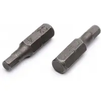 Pro HEX3 Bits 25mm 1/4" 10 Stuks S2 Staal