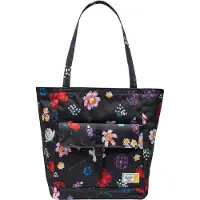 LEGO shopper schoudertas met laptopvak LEGO Retreat Tote Falling Florals zwart