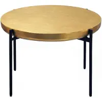 Wohnling Salontafel aluminium goud 63 cm
