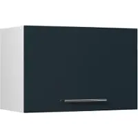 Vicco Hangkast Fame-Line, Donkerblauw hoogglans/Wit, 60 cm