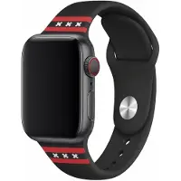 123Watches print bandje - siliconen - Amsterdam XXX - 44 · 45 · 46 & 49 mm · S/M - Geschikt voor Apple Watch series 1/2/3/4/5/6/7/8/9/10/11/12/SE/SE2/SE3/Ultra/Ultra 2/Ultra 3/Ultra 4