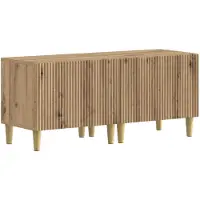 vidaXL Tv-meubel Artisanaal eiken Bewerkt hout