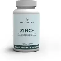 Naturecan - Zinc Complex - 15 mg Zinkbisglycinaat - Met Boor, Vitamine B6 & Koper - 60 Vegan Capsules