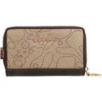Anekke portemonnee Blossom RFID Wallet Multicolor Taupe
