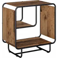 vidaXL Dressoir Oud hout 60 x 37.5 x 64.5 cm Bewerkt hout