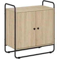 vidaXL Dressoir Sonoma Eiken 68 x 35 x 75 cm Bewerkt hout