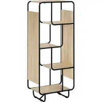 vidaXL Highboard Sonoma Eiken 60 x 37.5 x 144 cm Bewerkt hout
