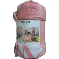 Smukee Zachte Flanellen Deken Hondje 130x160 cm