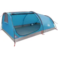 vidaXL Hiking Tent Waterdicht 1-persoons Blauw