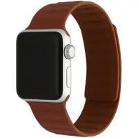 123Watches solo ribbel bandje - siliconen - bruin - 44 · 45 · 46 & 49 mm - Geschikt voor Apple Watch series 1/2/3/4/5/6/7/8/9/10/11/12/SE/SE2/SE3/Ultra/Ultra 2/Ultra 3/Ultra 4