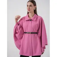 Big Dart Gordel Tweed Cape Jas