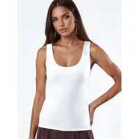 Busem U Kraag Gebreide Tube Top