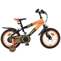 Volare Strike Kinderfiets - Jongens - 14 inch - Oranje - Twee handremmen