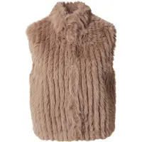 Rino & Pelle Bodywarmer 'Dava' bruin
