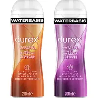 Durex - 200ml x 2 Glijmiddel - Aloe Vera - Ylang Ylang - Voordeelverpakking