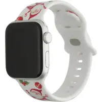 123Watches print bandje - siliconen - kerst - Limited edition 2024 - 44 · 45 · 46 & 49 mm - Geschikt voor Apple Watch series 1/2/3/4/5/6/7/8/9/10/11/12/SE/SE2/SE3/Ultra/Ultra 2/Ultra 3/Ultra 4