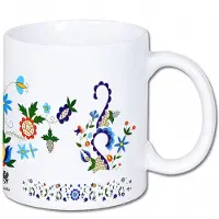 Astrid Kashubian keramische volksmok 330 ml - Uniek Ontwerp