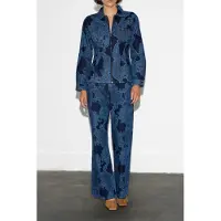 French Connection Jennie Denim Paneled Jacket Dark Indigo Dark Indigo Maat: 8 | Spijkerjassen Outlet | Dames | Blauw